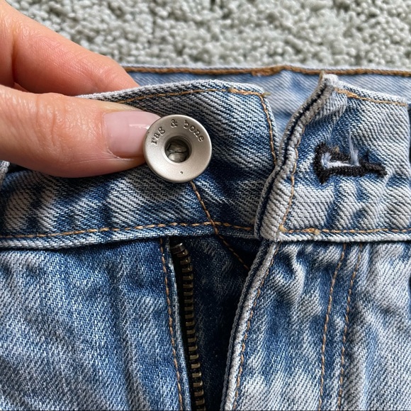 LAST CHANCE! RAG & BONE jean shorts 24 - Picture 2 of 7